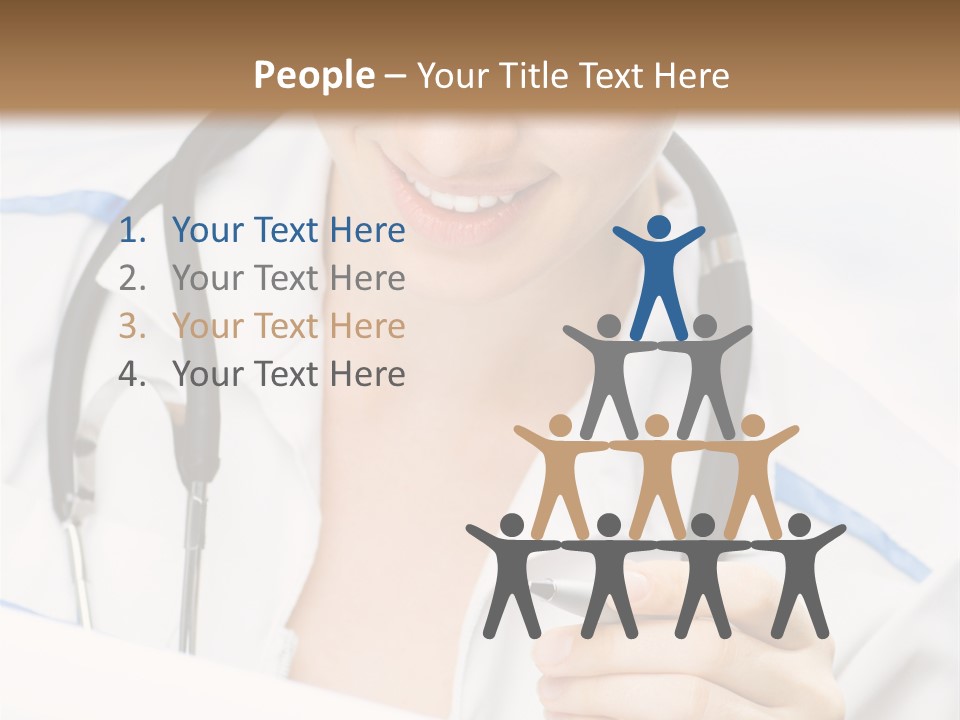 Occupation Single Hospital PowerPoint Template