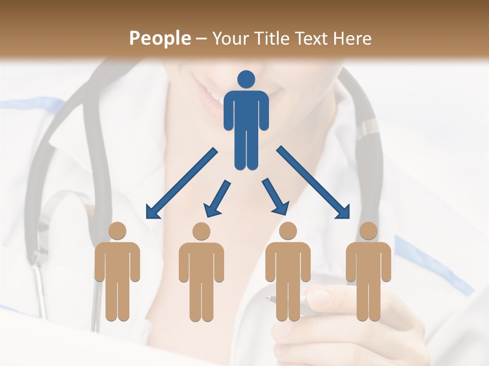 Occupation Single Hospital PowerPoint Template