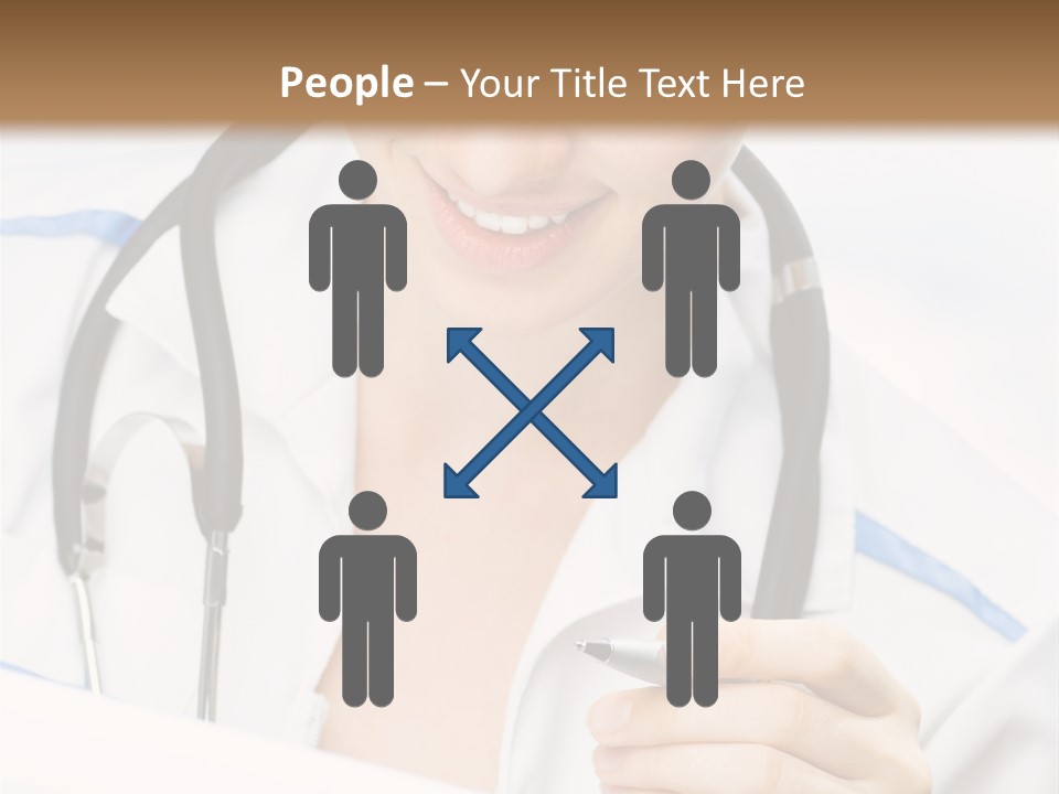 Occupation Single Hospital PowerPoint Template