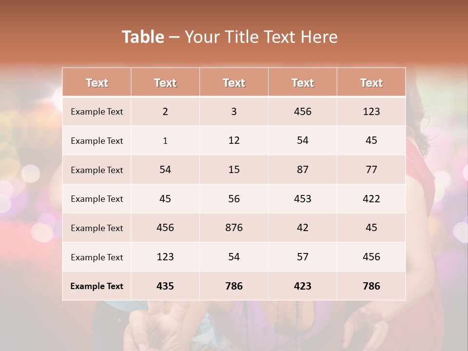 Women Fashion PowerPoint Template