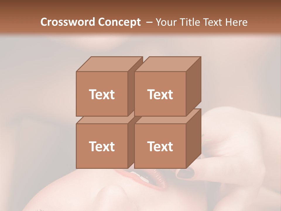 Steckspiele Vanek PowerPoint Template