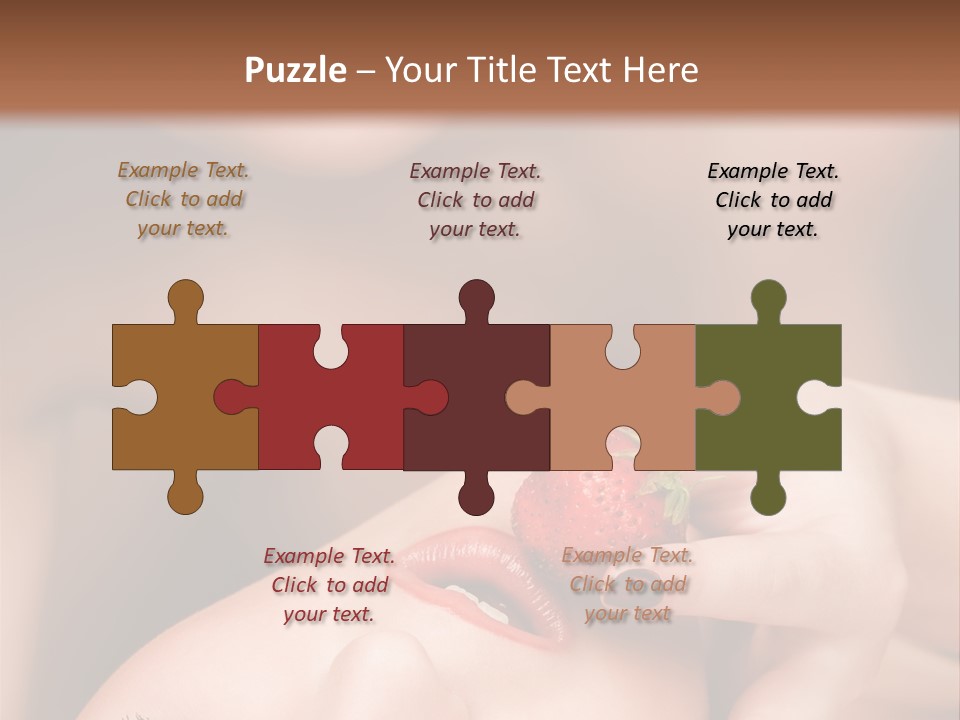 Steckspiele Vanek PowerPoint Template