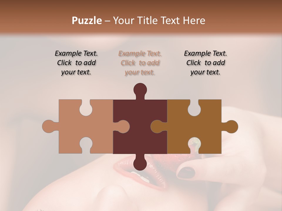 Steckspiele Vanek PowerPoint Template