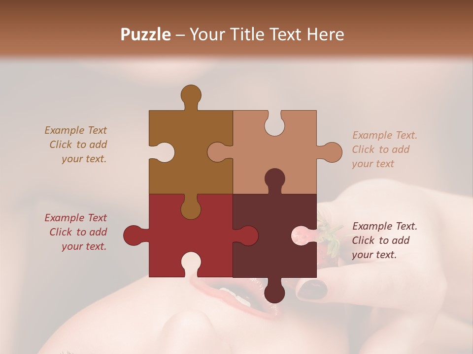 Steckspiele Vanek PowerPoint Template