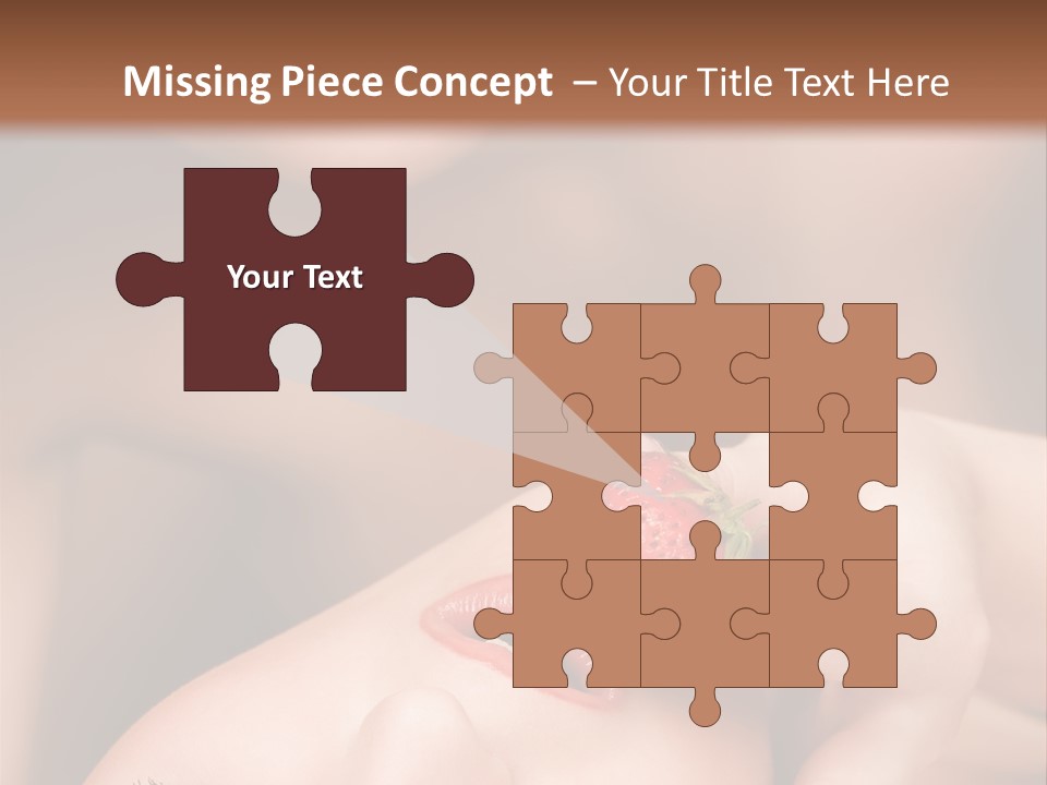 Steckspiele Vanek PowerPoint Template