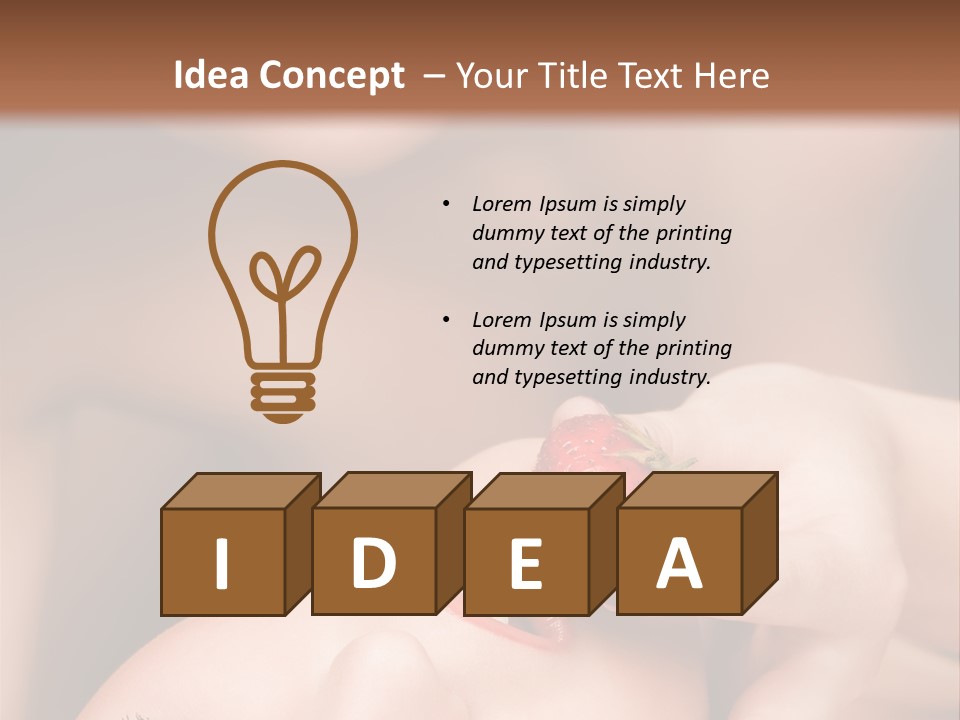 Steckspiele Vanek PowerPoint Template