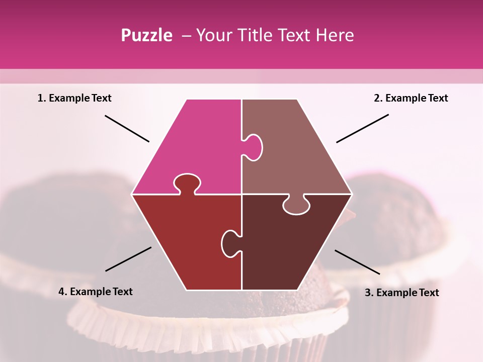 Muffin Al Cioccolato Fondente PowerPoint Template