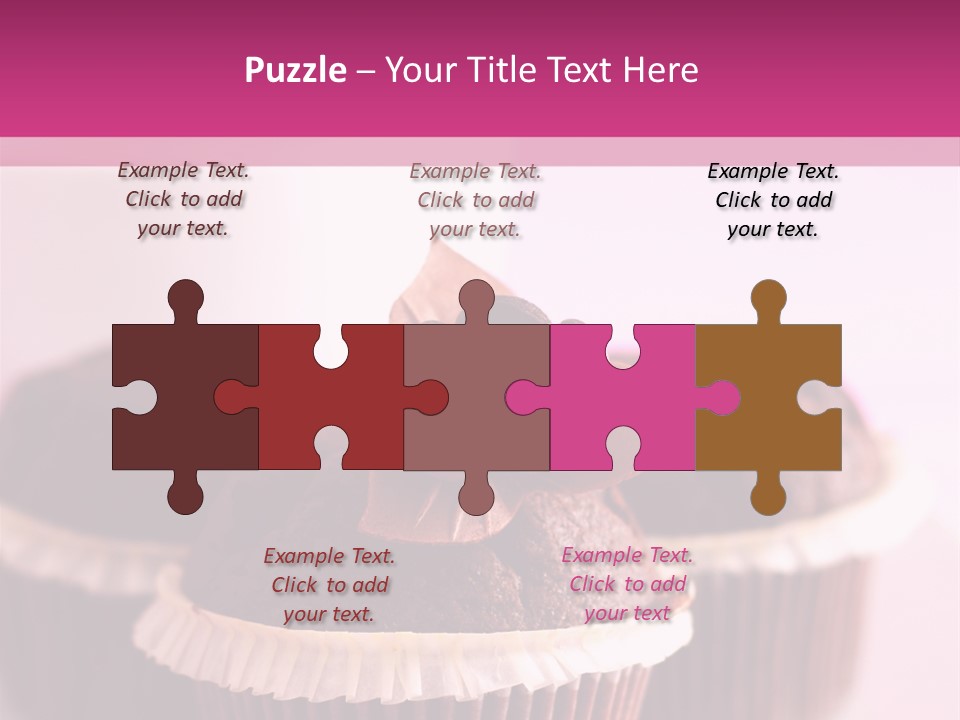 Muffin Al Cioccolato Fondente PowerPoint Template
