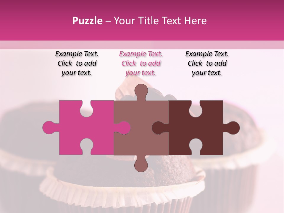 Muffin Al Cioccolato Fondente PowerPoint Template