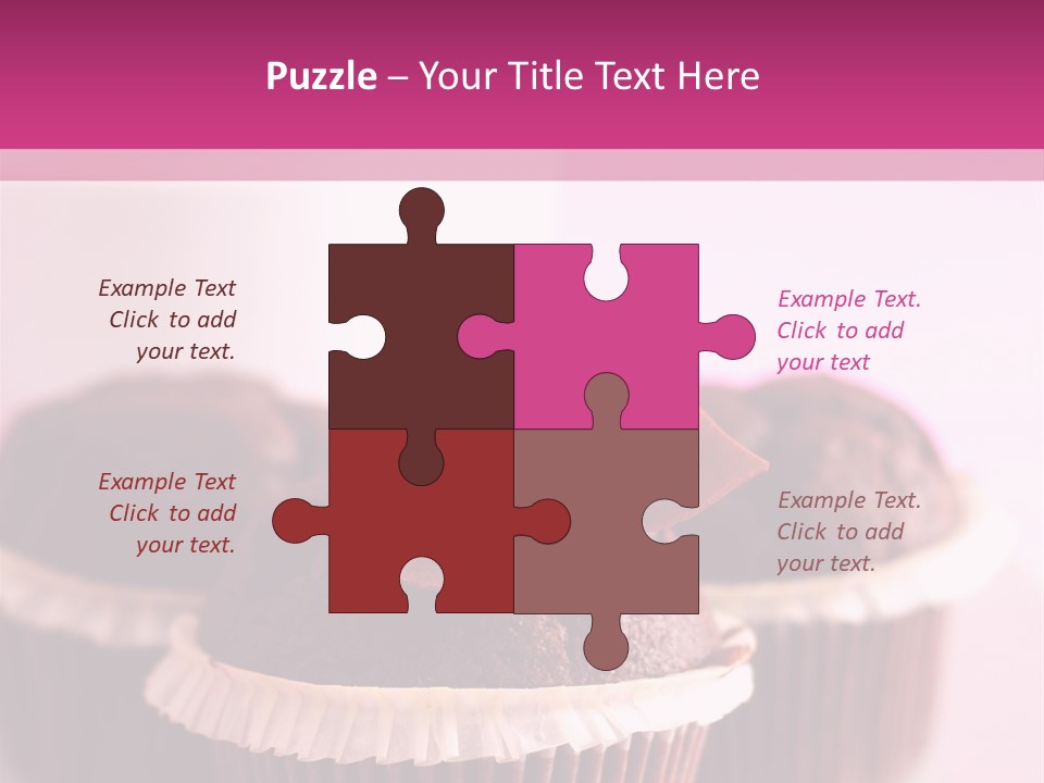 Muffin Al Cioccolato Fondente PowerPoint Template