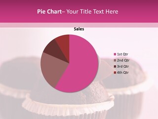 Muffin Al Cioccolato Fondente PowerPoint Template