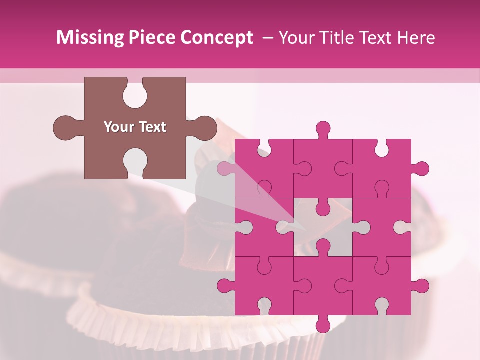 Muffin Al Cioccolato Fondente PowerPoint Template