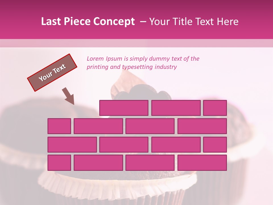 Muffin Al Cioccolato Fondente PowerPoint Template