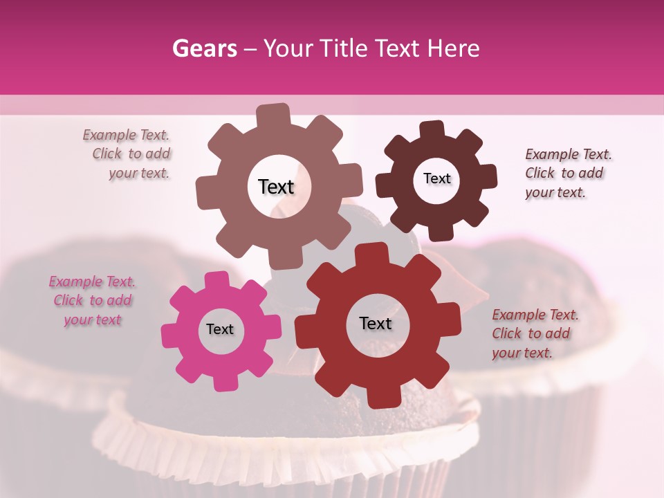 Muffin Al Cioccolato Fondente PowerPoint Template