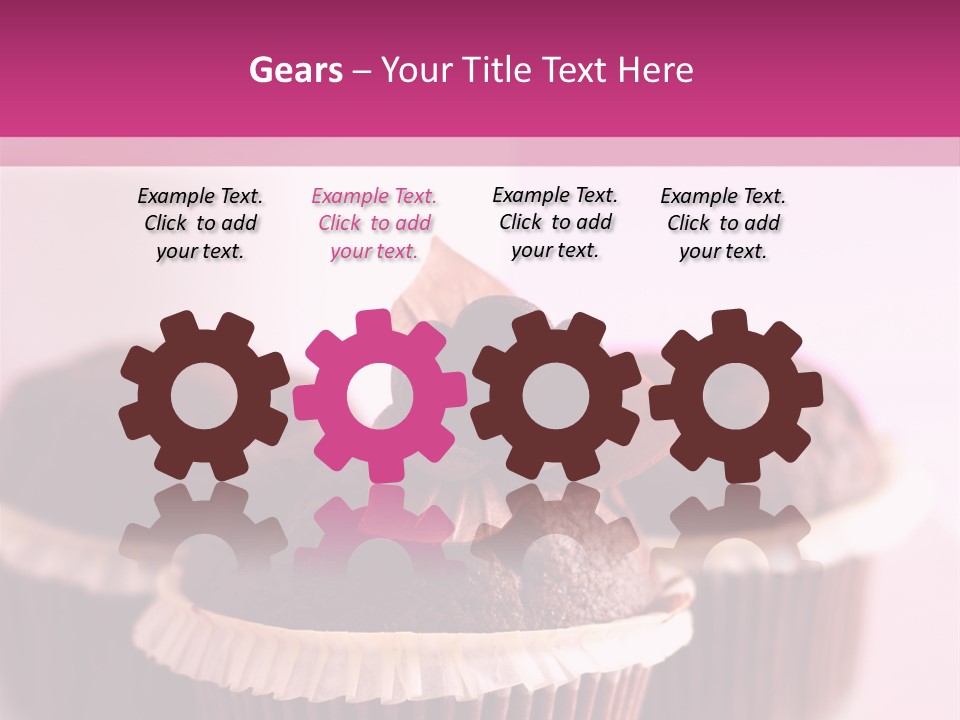 Muffin Al Cioccolato Fondente PowerPoint Template