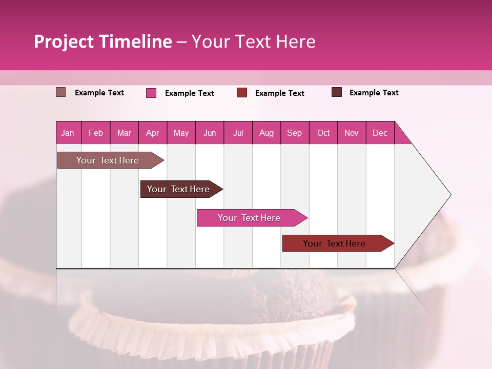 Muffin Al Cioccolato Fondente PowerPoint Template