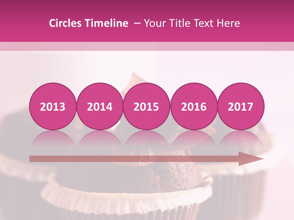 Muffin Al Cioccolato Fondente PowerPoint Template