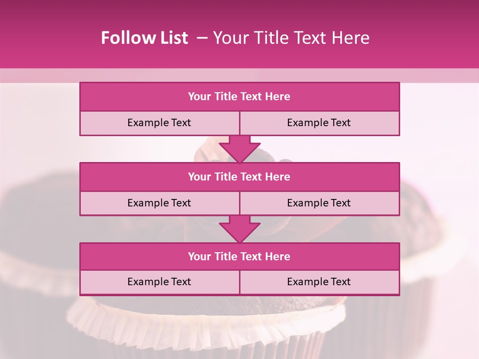 Muffin Al Cioccolato Fondente PowerPoint Template