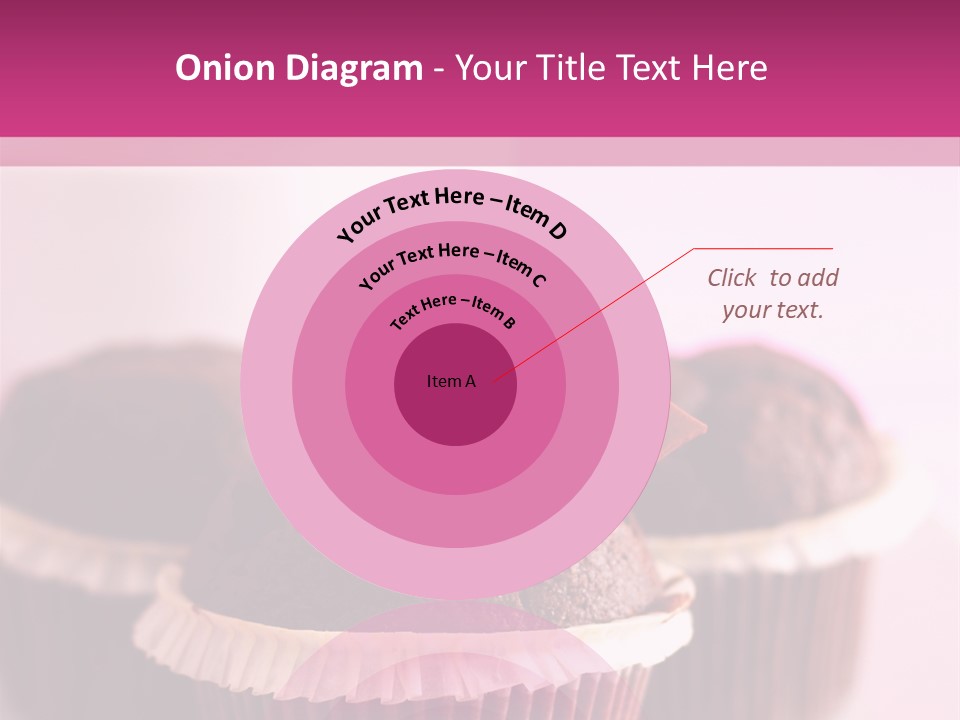 Muffin Al Cioccolato Fondente PowerPoint Template