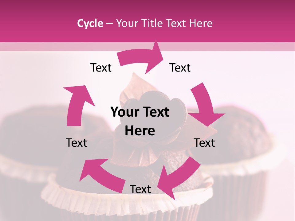 Muffin Al Cioccolato Fondente PowerPoint Template