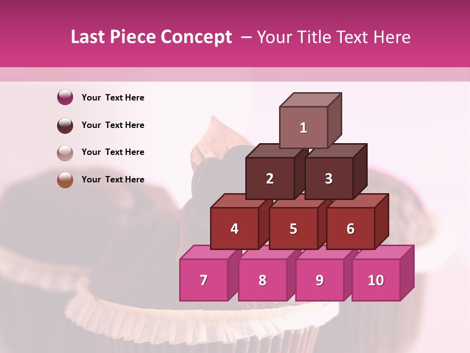 Muffin Al Cioccolato Fondente PowerPoint Template