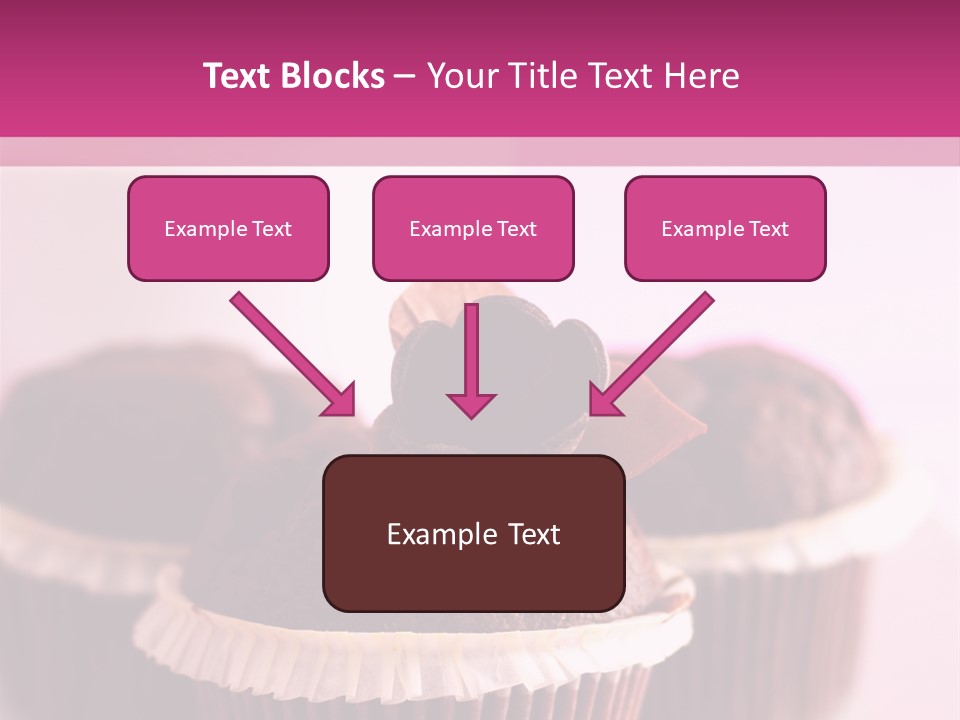 Muffin Al Cioccolato Fondente PowerPoint Template