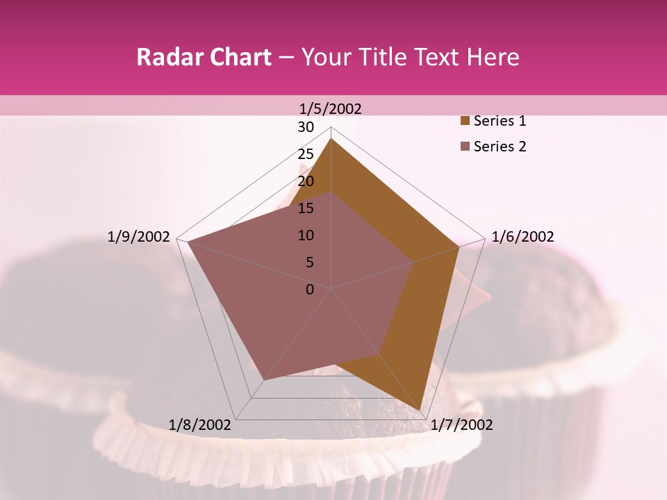 Muffin Al Cioccolato Fondente PowerPoint Template