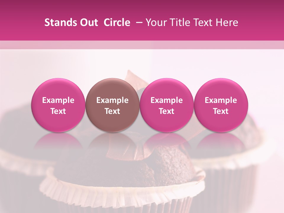 Muffin Al Cioccolato Fondente PowerPoint Template