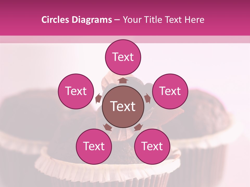 Muffin Al Cioccolato Fondente PowerPoint Template