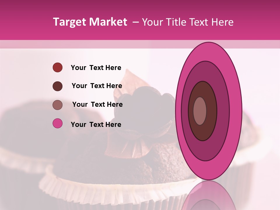 Muffin Al Cioccolato Fondente PowerPoint Template