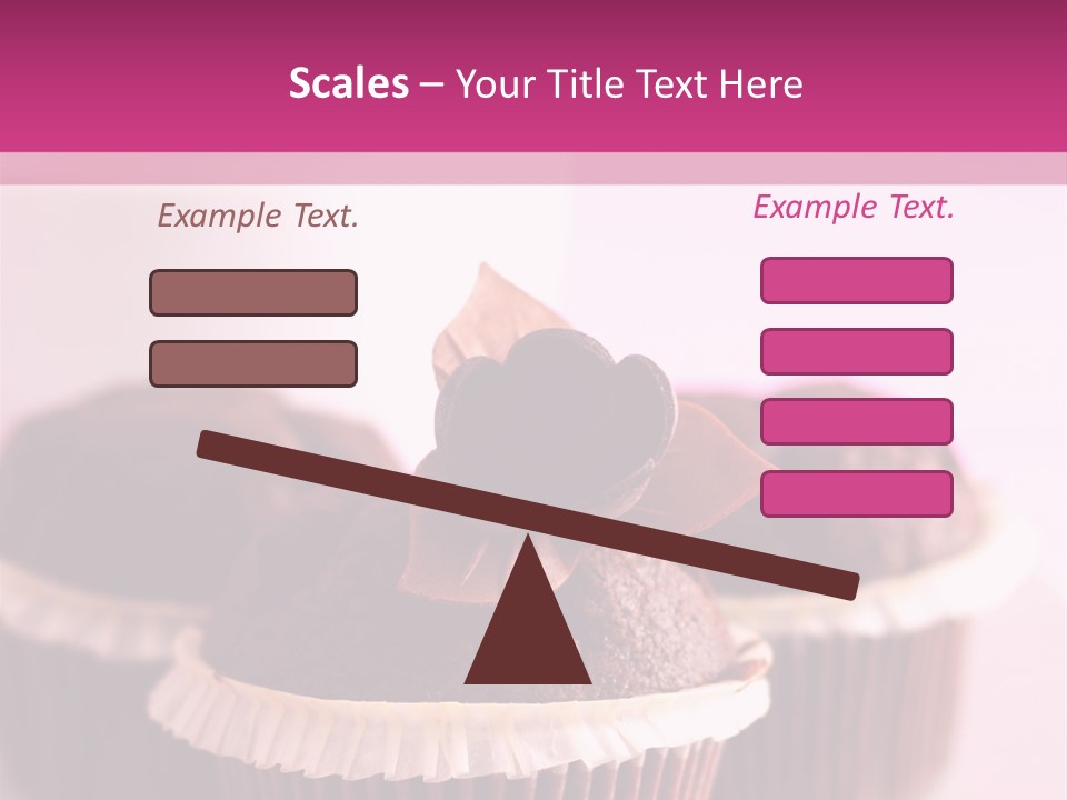 Muffin Al Cioccolato Fondente PowerPoint Template