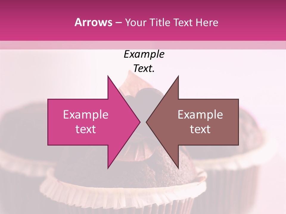 Muffin Al Cioccolato Fondente PowerPoint Template