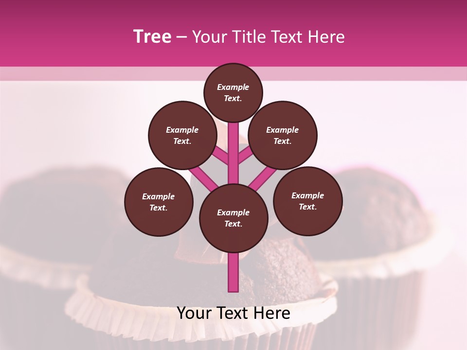 Muffin Al Cioccolato Fondente PowerPoint Template