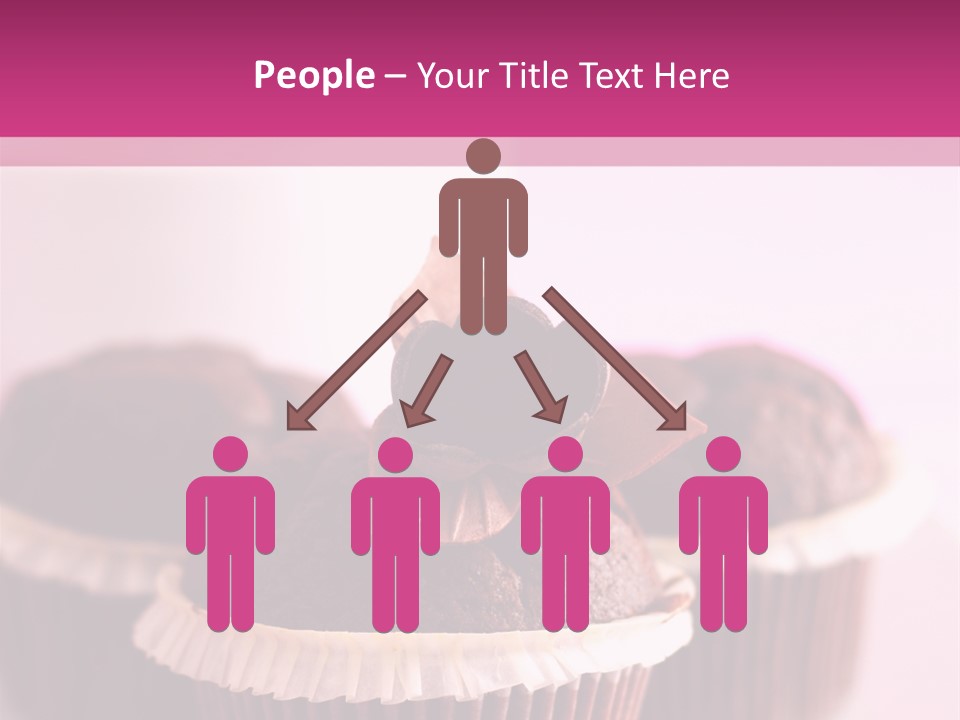 Muffin Al Cioccolato Fondente PowerPoint Template