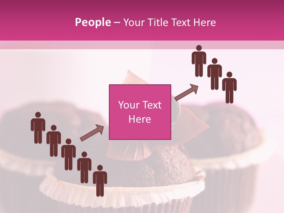 Muffin Al Cioccolato Fondente PowerPoint Template