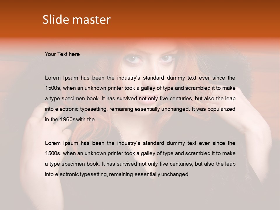 Chair People Human PowerPoint Template