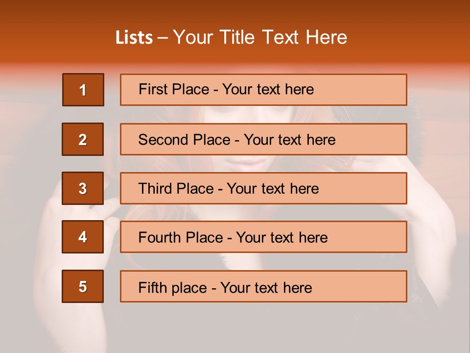 Chair People Human PowerPoint Template