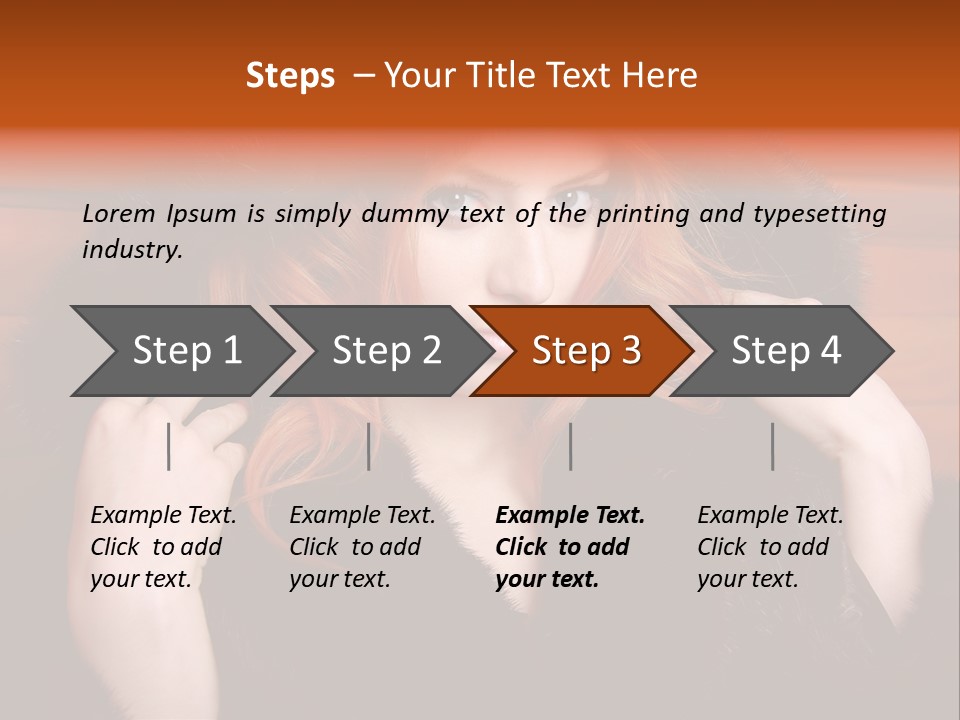 Chair People Human PowerPoint Template