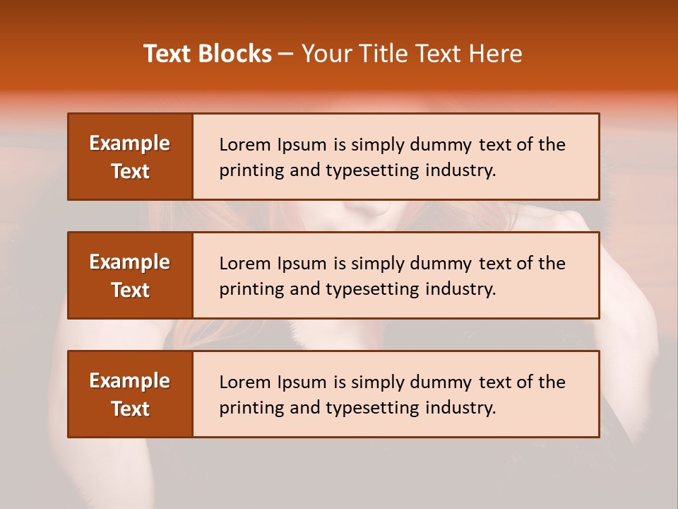 Chair People Human PowerPoint Template