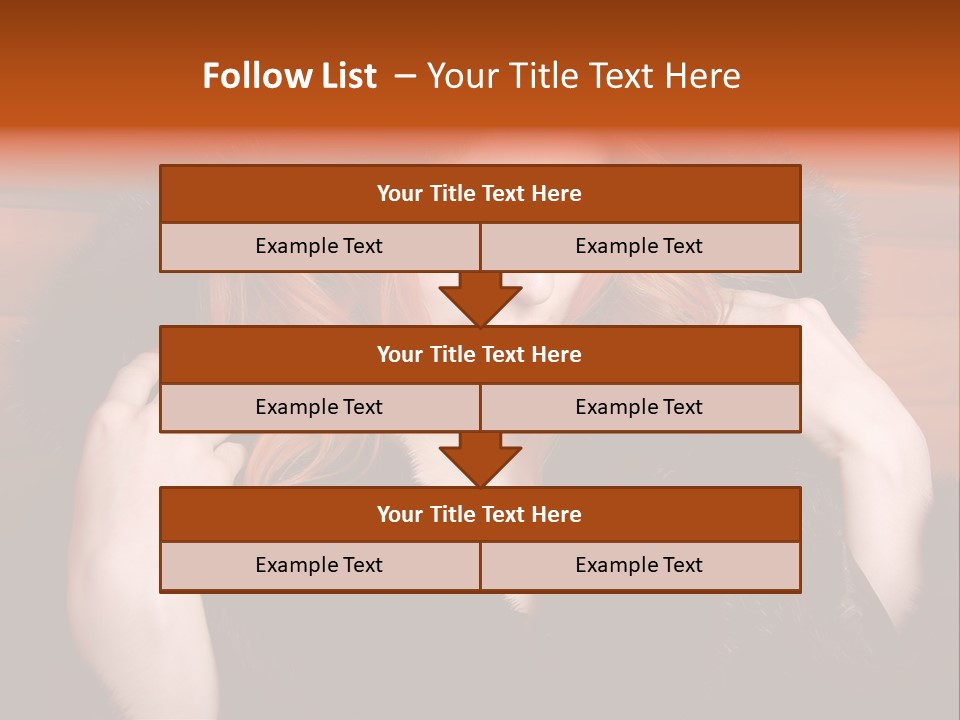 Chair People Human PowerPoint Template