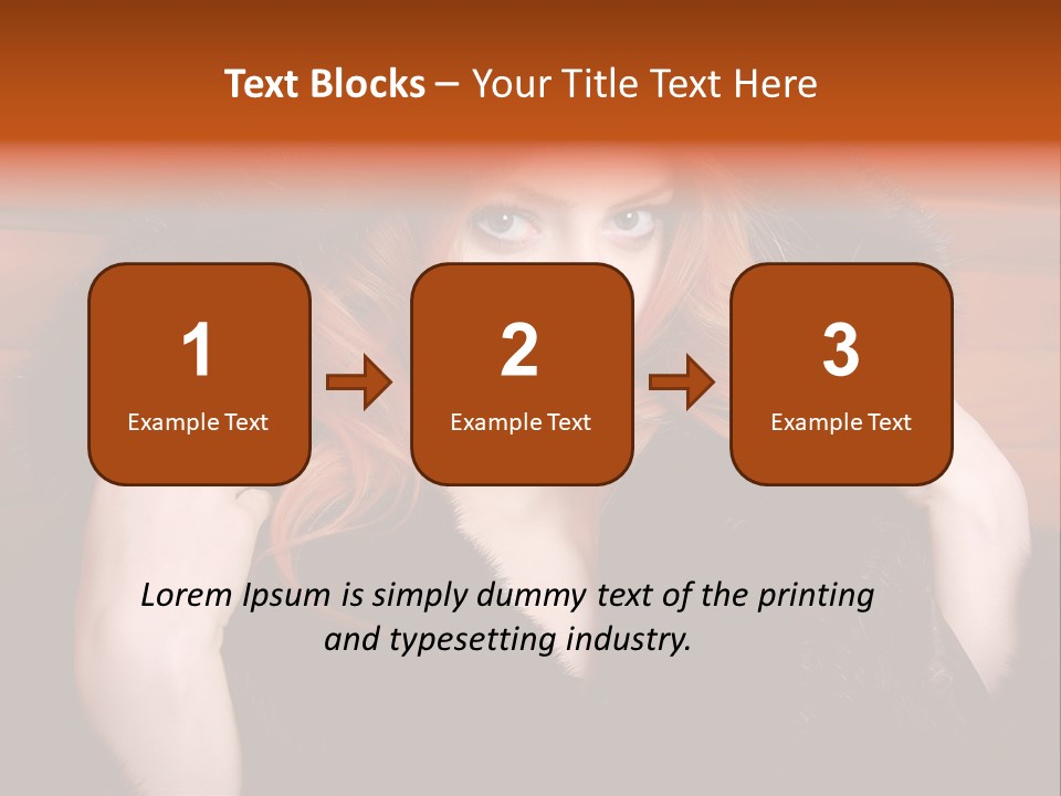 Chair People Human PowerPoint Template