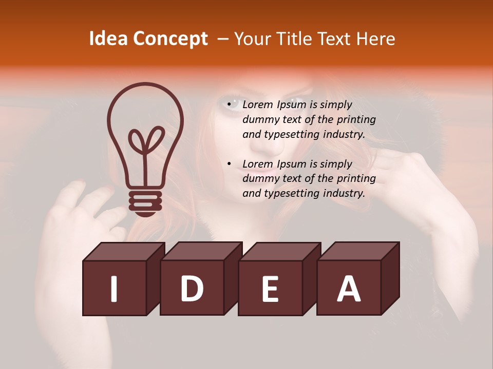 Chair People Human PowerPoint Template