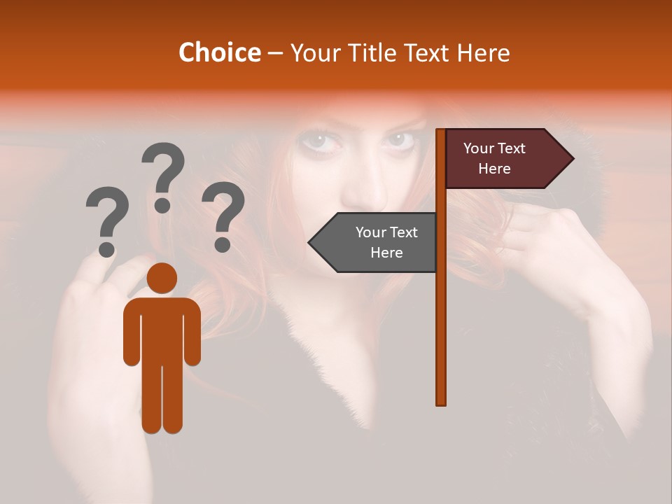 Chair People Human PowerPoint Template