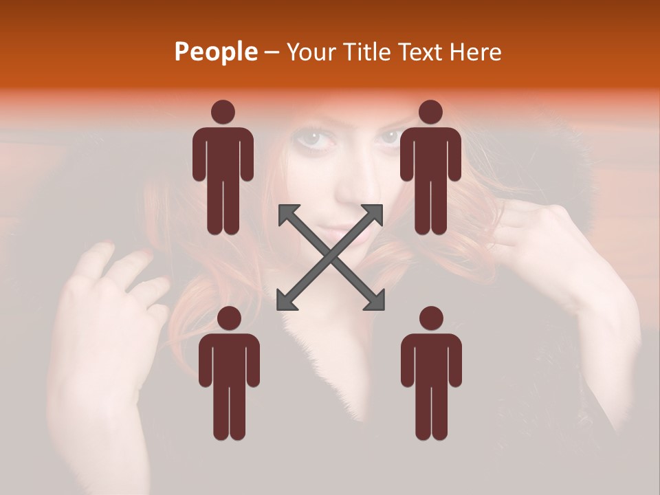 Chair People Human PowerPoint Template