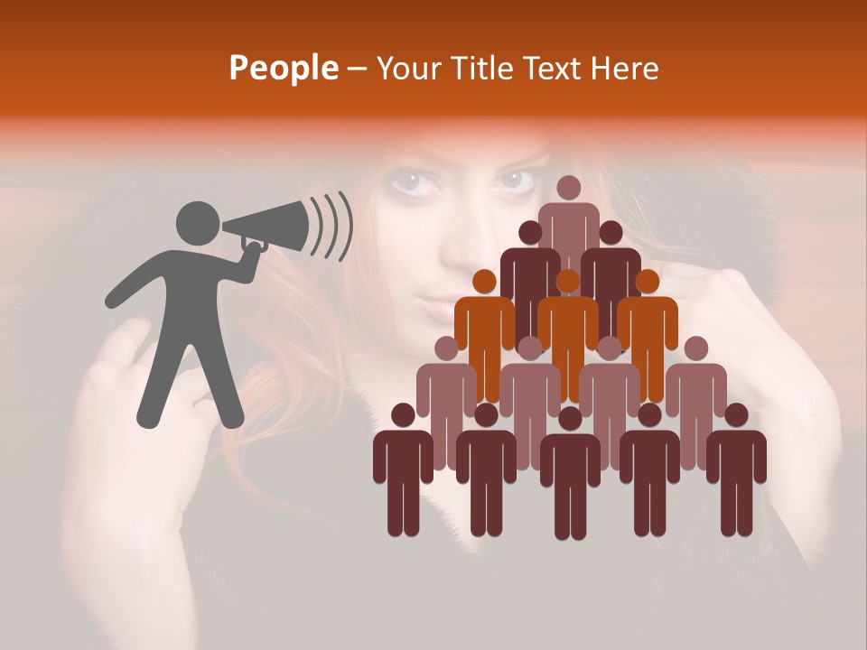 Chair People Human PowerPoint Template