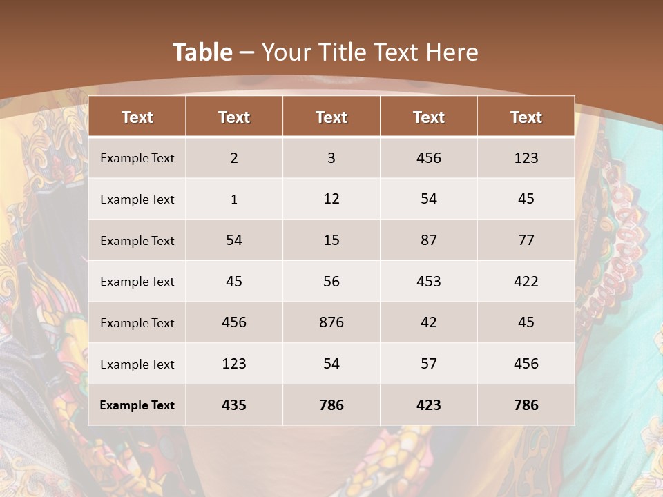 Gurbet Rüzgari PowerPoint Template