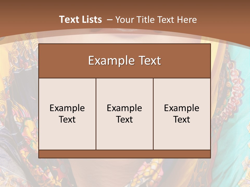 Gurbet Rüzgari PowerPoint Template