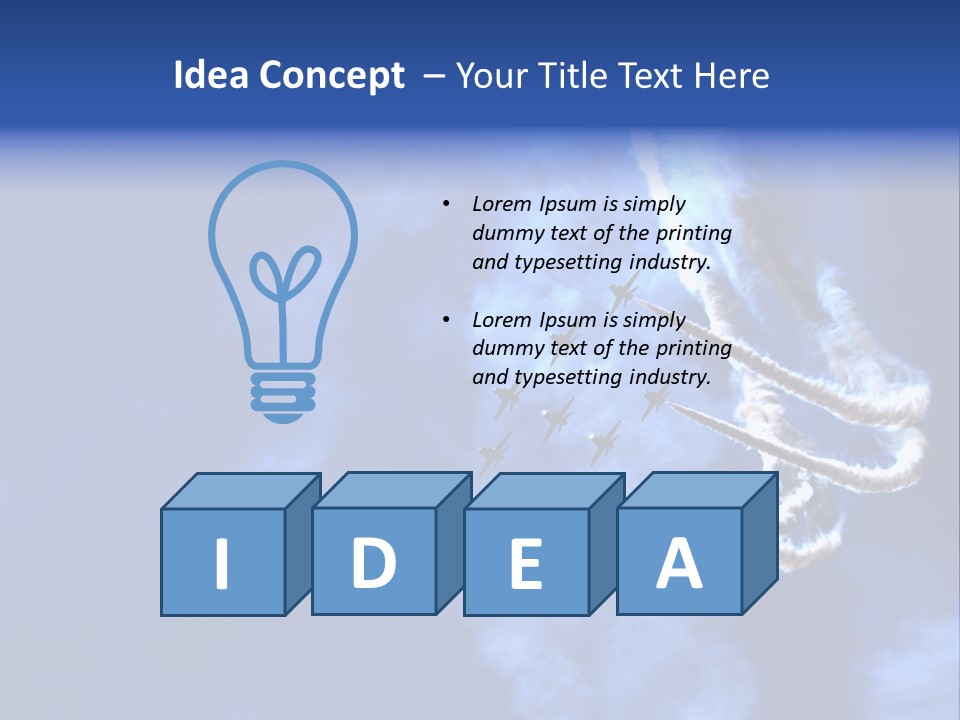 Ipad Air PowerPoint Template