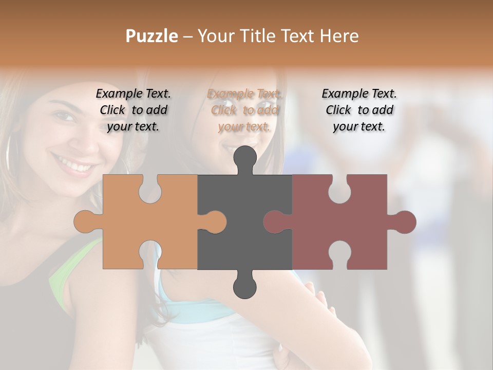 Fitness In Gym PowerPoint Template