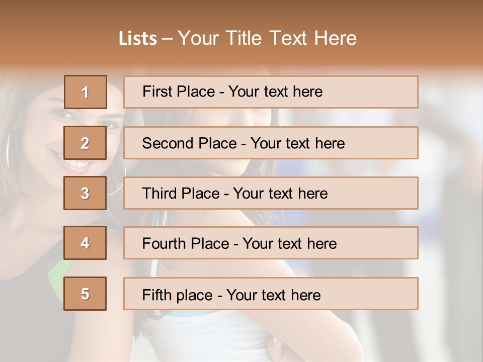 Fitness In Gym PowerPoint Template